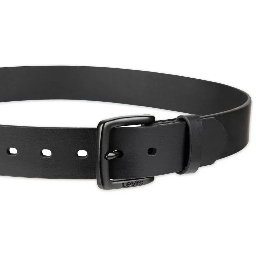 Men's Levi's® 38mm Beveled Edge Casual Leather Belt Color Black Size XL
